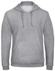 B&C Kapuzenpullover Herren Hooded Sweatshirt Grau/Hellgrau/Dunkelgrau