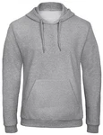 B&C Kapuzenpullover Herren Hooded Sweatshirt Grau/Hellgrau/Dunkelgrau