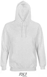 SOLS Unisex Condor Hooded Sweatshirt Grau/Hellgrau