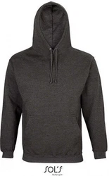 SOLS Unisex Condor Hooded Sweatshirt Dunkelgrau/Grau/Hellgrau