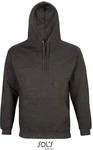 SOLS Unisex Condor Hooded Sweatshirt Dunkelgrau/Grau/Hellgrau