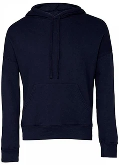 Bella + Canvas Kapuzenpullover Unisex Sponge Fleece Pullover DTM Hoodie Dunkelblau/Blau Bella + Canvas Kapuzenpullover Unisex Sponge Fleece Pullover DTM Hoodie Dunkelblau/Blau