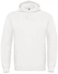 B&C Kapuzenpullover ID.003 Weiß/Grau/Creme