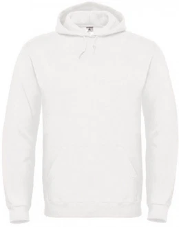 B&C Kapuzenpullover ID.003 Weiß/Grau/Creme
