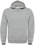 B&C Kapuzenpullover ID.003 Hellgrau/Grau/Dunkelgrau