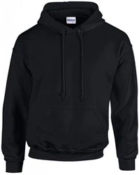 Gildan Kapuzenpullover Heavy Blend Hooded Sweatshirt Schwarz