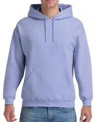 Gildan Kapuzenpullover Heavy Blend Hooded Sweatshirt Blau/Hellblau/Lila