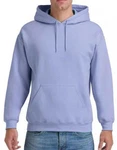 Gildan Kapuzenpullover Heavy Blend Hooded Sweatshirt Blau/Hellblau/Lila