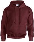 Gildan Kapuzenpullover Heavy Blend Hooded Sweatshirt Dunkelrot/Rot