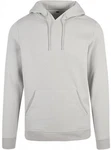 Build Your Brand Kapuzenpullover Heavy Hoody Grau/Hellgrau/Khaki