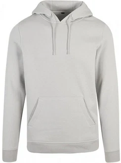Build Your Brand Kapuzenpullover Heavy Hoody Grau/Hellgrau/Khaki