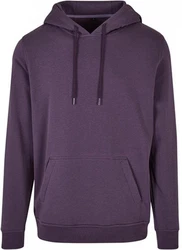 Build Your Brand Kapuzenpullover Heavy Hoody Lila