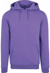Build Your Brand Kapuzenpullover Heavy Hoody Lila/Dunkelblau