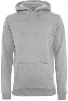 Build Your Brand Kapuzenpullover Heavy Hoody Grau/Hellgrau/Dunkelgrau