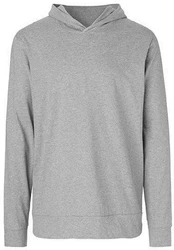 Neutral Kapuzenpullover Herren Jersey Hoodie Grau/Hellgrau