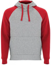Roly Kapuzenpullover Badet Hooded Sweatshirt Unisex Rot/Dunkelrot