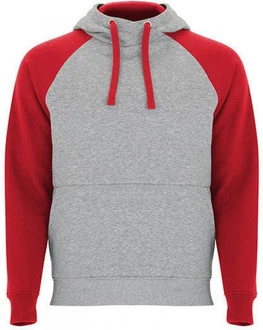 Roly Kapuzenpullover Badet Hooded Sweatshirt Unisex Rot/Dunkelrot