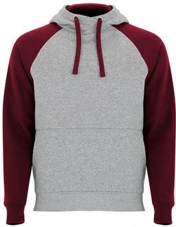 Roly Kapuzenpullover Badet Hooded Sweatshirt Unisex Bordeaux/Dunkelrot/Lila
