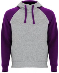 Roly Kapuzenpullover Badet Hooded Sweatshirt Unisex Lila/Dunkelblau
