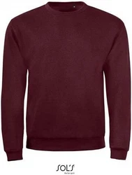 SOLS Sweatshirt Herren Spider Dunkelrot/Lila