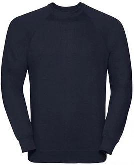 Russell Sweatshirt Raglan-Sweatshirt Dunkelblau Russell Sweatshirt Raglan-Sweatshirt Dunkelblau