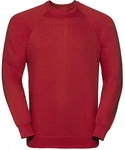 Russell Sweatshirt Raglan-Sweatshirt  Dunkelrot/Rot