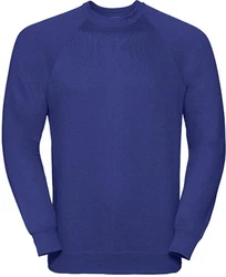 Russell Sweatshirt Raglan-Sweatshirt  Blau/Dunkelblau