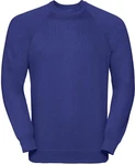 Russell Sweatshirt Raglan-Sweatshirt  Blau/Dunkelblau