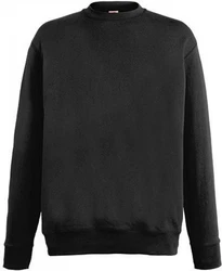 Fruit of the Loom Sweatshirt New Lightweight Set-In Sweat Schwarz/Dunkelgrau