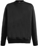 Fruit of the Loom Sweatshirt New Lightweight Set-In Sweat Schwarz/Dunkelgrau