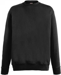Fruit of the Loom Sweatshirt New Lightweight Set-In Sweat Schwarz/Dunkelgrau