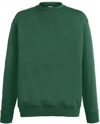 Fruit of the Loom Sweatshirt New Lightweight Set-In Sweat Schwarz