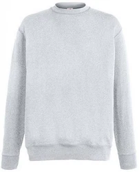 Fruit of the Loom Sweatshirt New Lightweight Set-In Sweat Schwarz