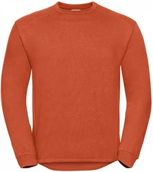Russell Sweatshirt Workwear-Pullover Orange/Braun