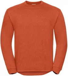 Russell Sweatshirt Workwear-Pullover Orange/Braun