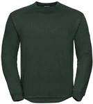 Russell Sweatshirt Workwear-Pullover Dunkelgrün/Grün