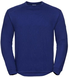 Russell Sweatshirt Workwear-Pullover Blau/Dunkelblau
