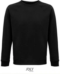 SOLS Sweatshirt Herren Sweat Space Unisex Sweatshirt Schwarz