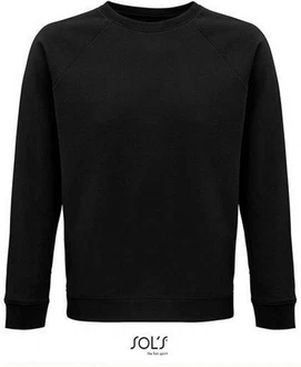 SOLS Sweatshirt Herren Sweat Space Unisex Sweatshirt Schwarz