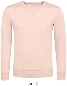 SOLS Herren Sweatshirt Sully Rosa/Beige