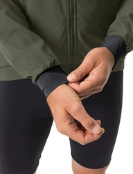 VAUDE Poncho Kuro Air Jacket Herren Anorak Dunkelgrün/Khaki/Grün