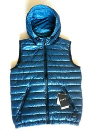 Daunenweste Herren Westen Jacke, Donna Karan New York Steppjacke Westen