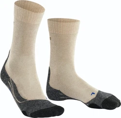 FALKE Funktionssocken TK2 Cool Braun/Beige