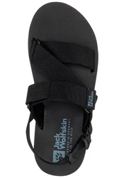 Jack Wolfskin Urban Entdeckung Belt Sandale Schwarz
