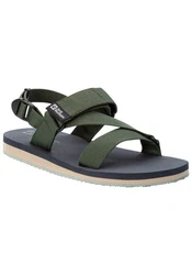 Jack Wolfskin Urban Entdeckung Belt Sandale Dunkelgrün/Grün