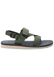 Jack Wolfskin Urban Entdeckung Belt Sandale Dunkelgrün/Grün