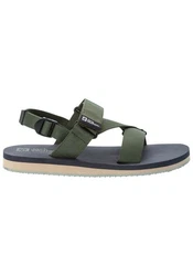 Jack Wolfskin Urban Entdeckung Belt Sandale Dunkelgrün/Grün