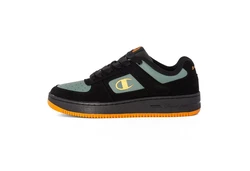 Champion Low Cut Shoe Foul Sneaker Schwarz/Dunkelgrün/Grün