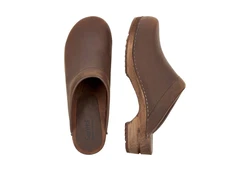 Sanita Wood Christian Clog Braun/Dunkelbraun