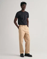 GANT T-Shirt Schwarz/Khaki/Beige/Braun